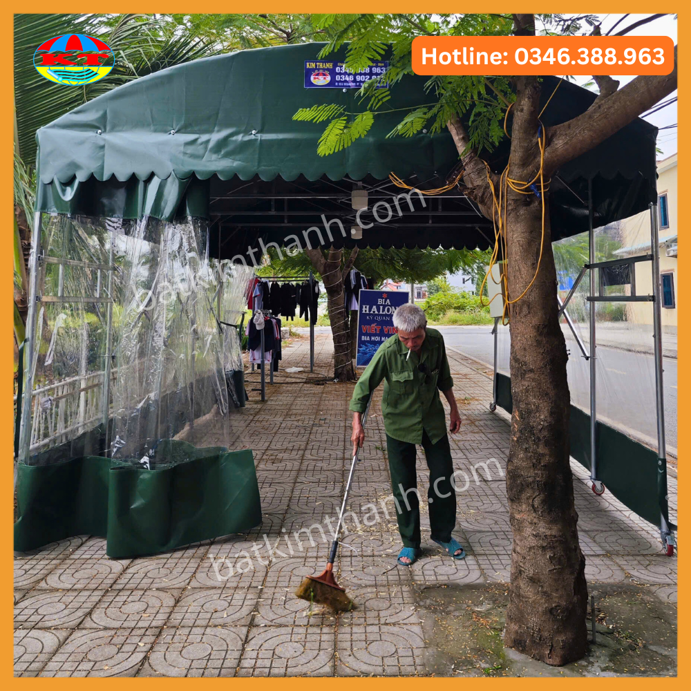 Nhà Bạt Dẫn Lối 4M x 8M ( Thi Công)