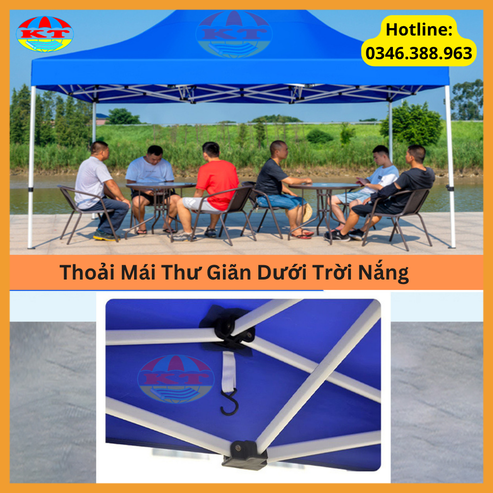 Nhà bạt Gấp Gọn 2M x 3M
