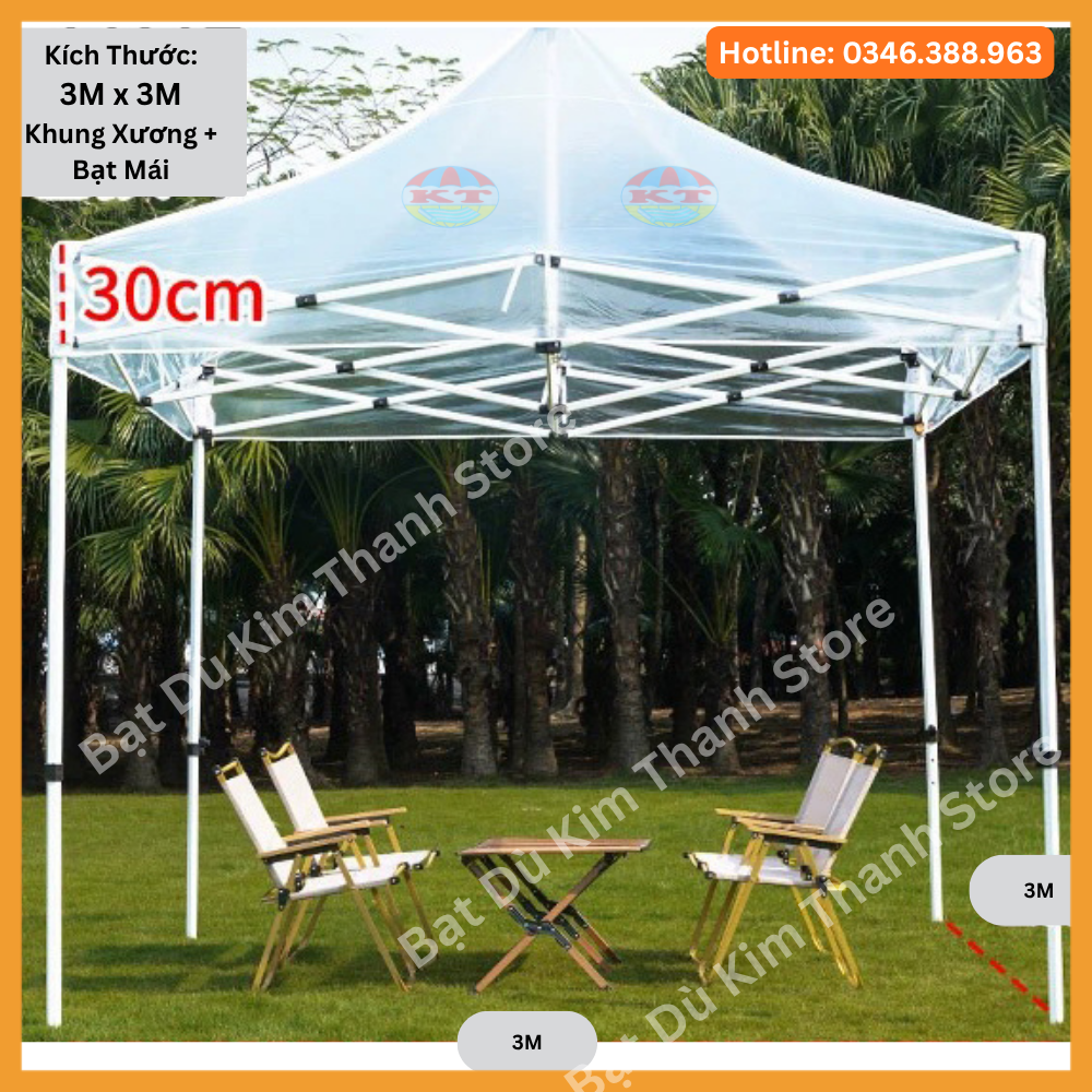 Nhà Bạt Gấp Gọn Trong Suốt