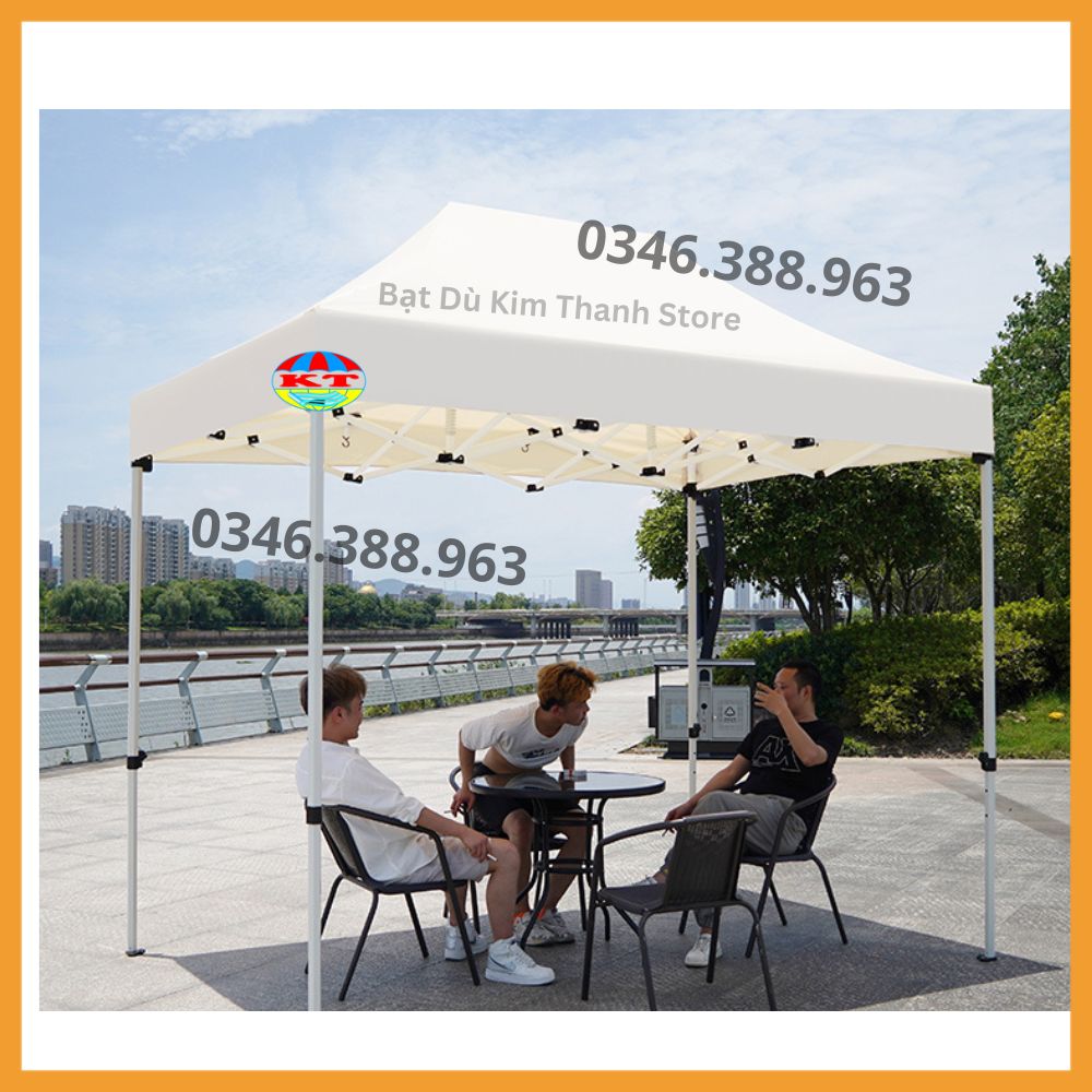 Nhà Bạt Gấp Gọn 3M x 4,5M
