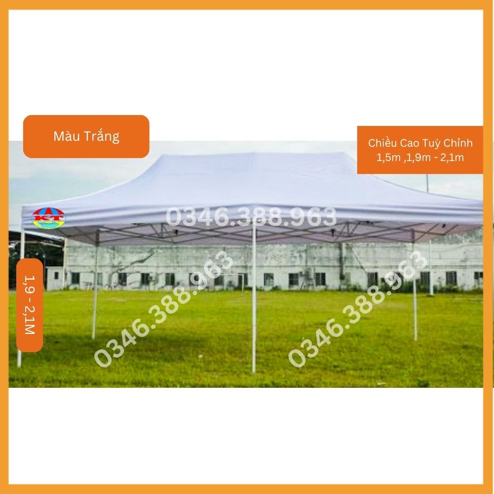 Nhà Bạt Gấp Gọn 3M x 4,5M