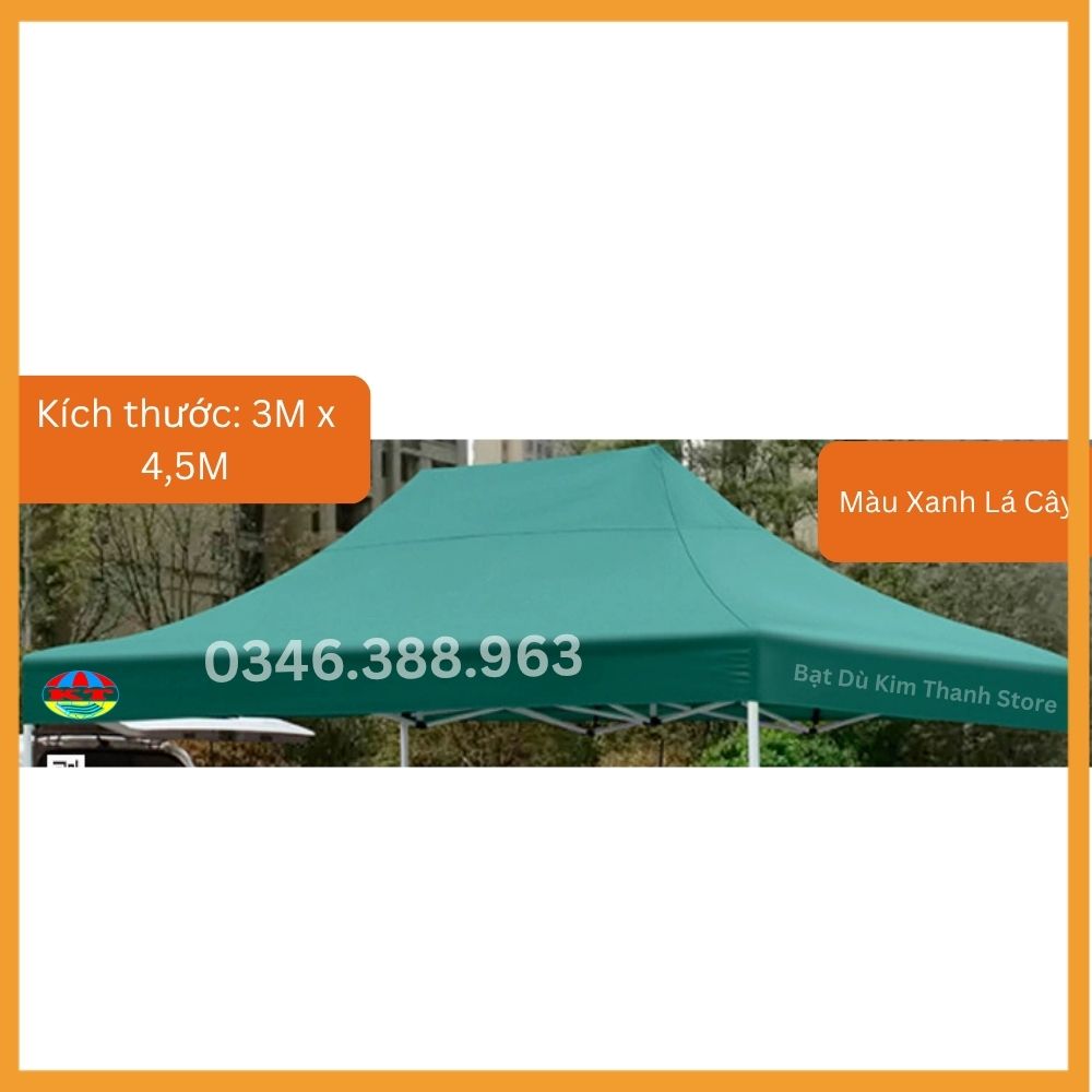 [Bạt Thay Thế] Tấm Bạt Mái Nhà Bạt 3M x 3M; 2,5M x 2,5M; 2M x 3M; 3M x 4,5M; 3M x 6M, 2M x 2M (chưa bao gồm khung xương)