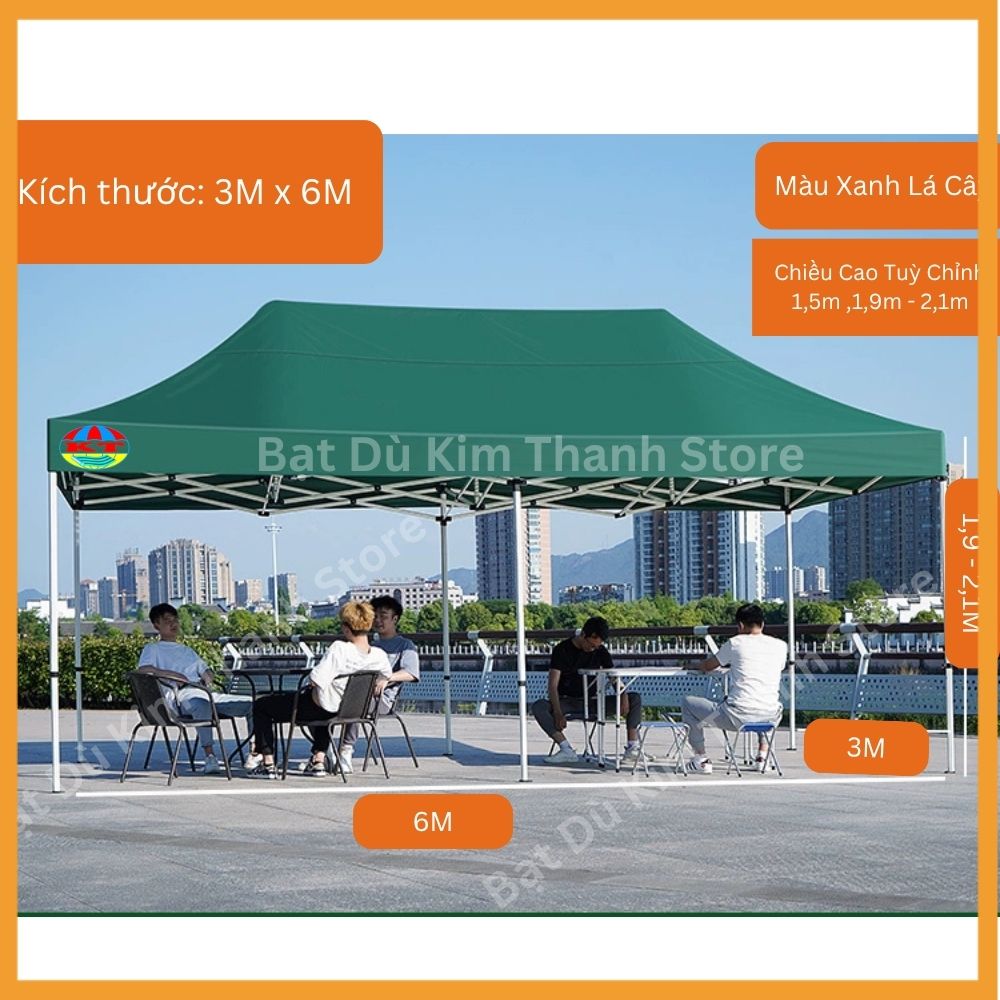 [Bạt Thay Thế] Tấm Bạt Mái Nhà Bạt 3M x 3M; 2,5M x 2,5M; 2M x 3M; 3M x 4,5M; 3M x 6M, 2M x 2M (chưa bao gồm khung xương)