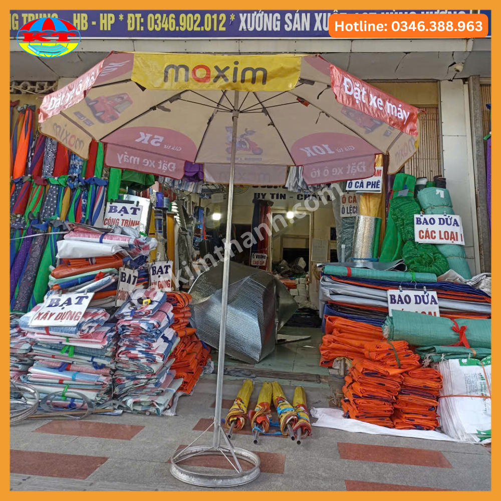 Ô Quảng Cáo Chính Tâm In Logo Theo Yêu Cầu