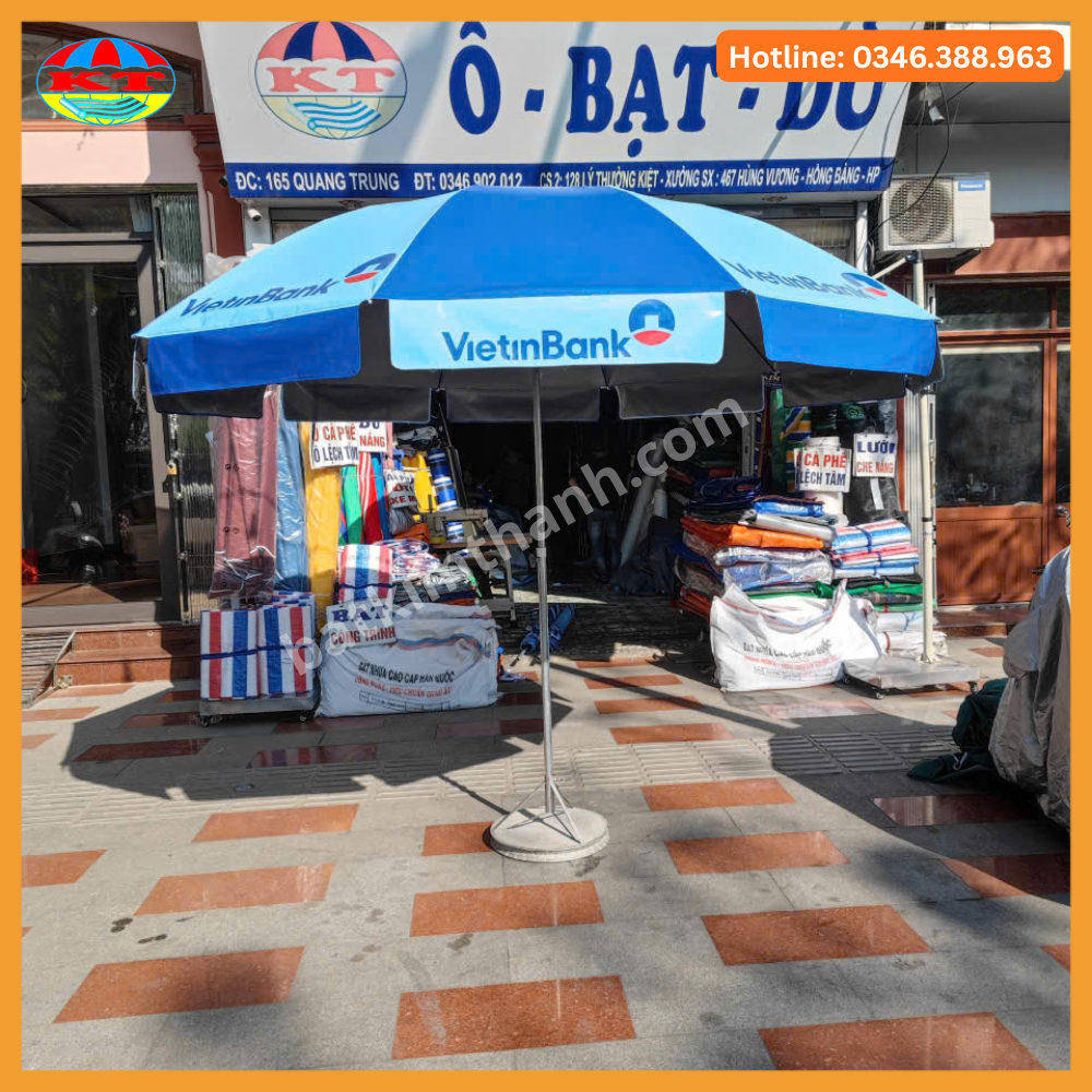 Ô Quảng Cáo Chính Tâm In Logo Theo Yêu Cầu