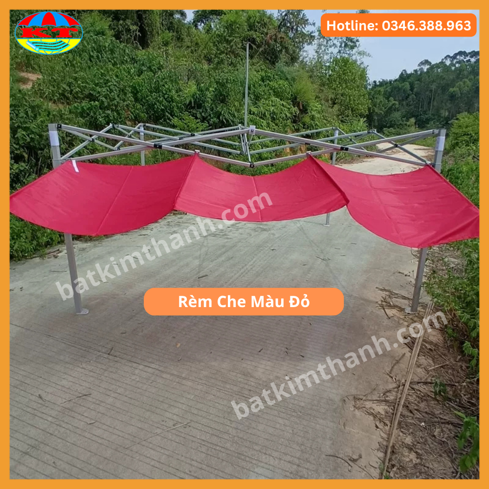 Bạt Che Nắng Nối Thêm Nhà Bạt Gấp Gọn – Đủ Size 2m 3m 4.5m 6m