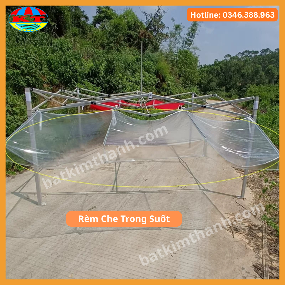Bạt Che Nắng Nối Thêm Nhà Bạt Gấp Gọn – Đủ Size 2m 3m 4.5m 6m