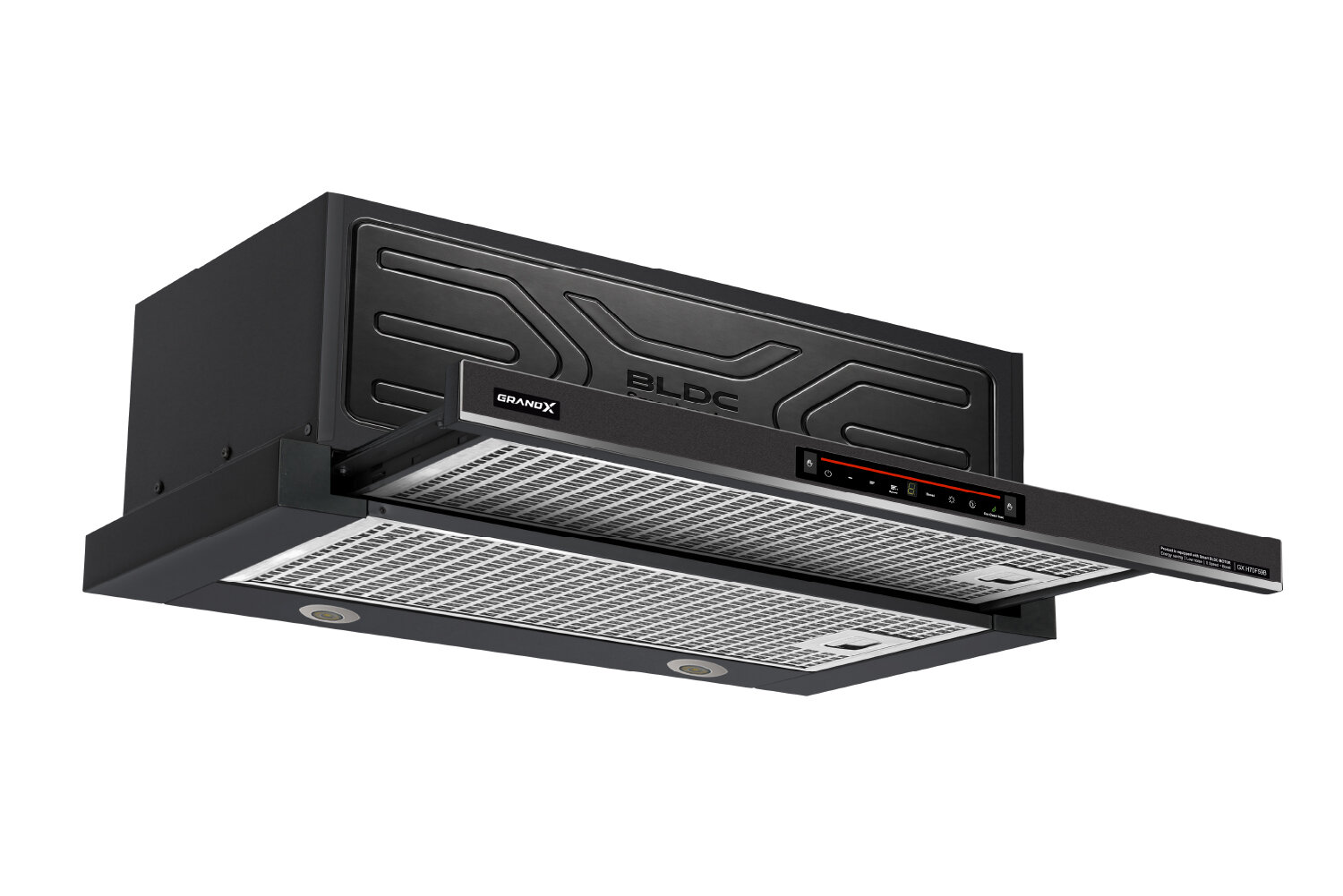 Máy hút mùi GrandX GX H70F59B – Âm tủ 980m³/h