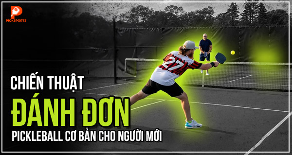 Chiến thuật đánh đơn Pickleball cơ bản cho người mới muốn chơi chắc hơn