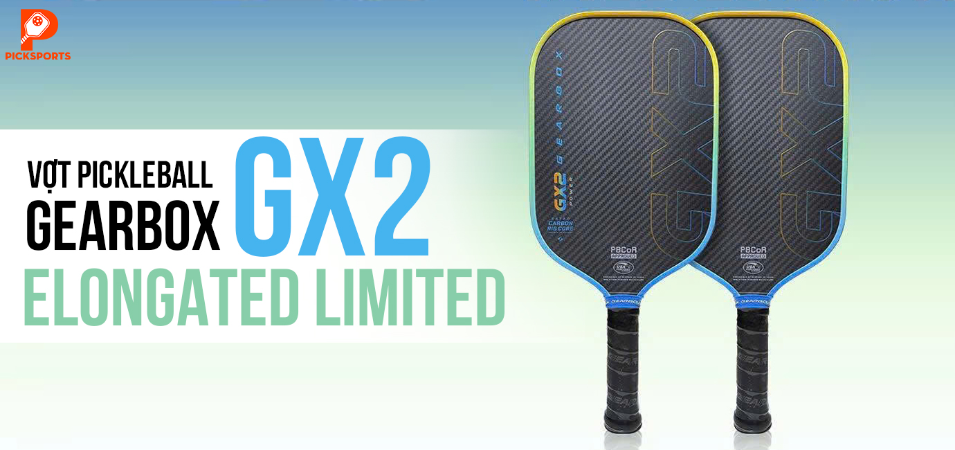 Mua vợt Pickleball thương hiệu Gearbox chính hãng tại Picksports.vn