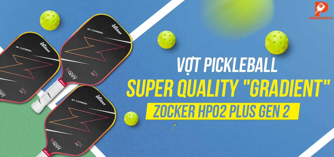 Mua sản phẩm vợt Zocker chính hãng tại Picksports.vn