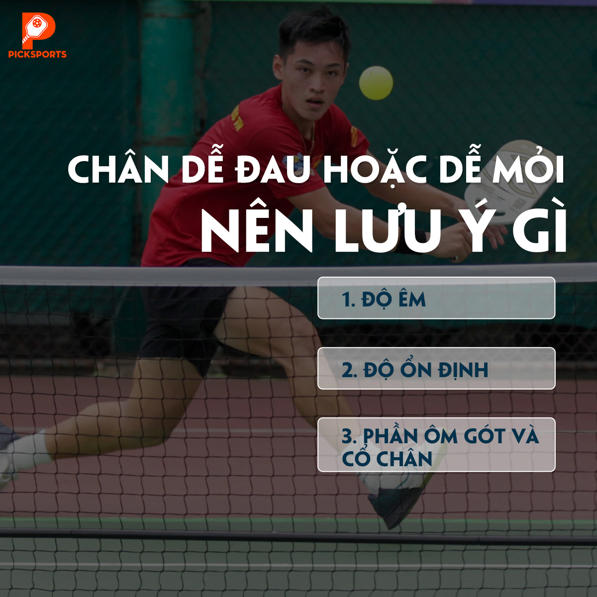 Cách chọn giày Pickleball - Picksports.vn