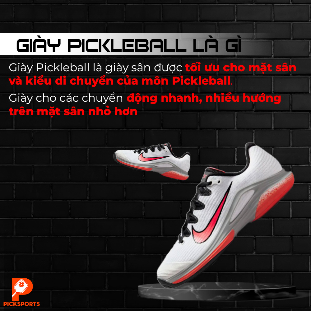 Giày Pickleball là gì - Picksports.vn