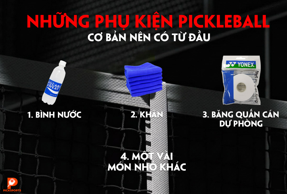 Người mới chơi Pickleball cần mua gì tại PickSports.vn