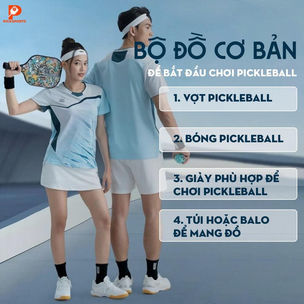 Người mới chơi Pickleball cần mua gì tại PickSports.vn