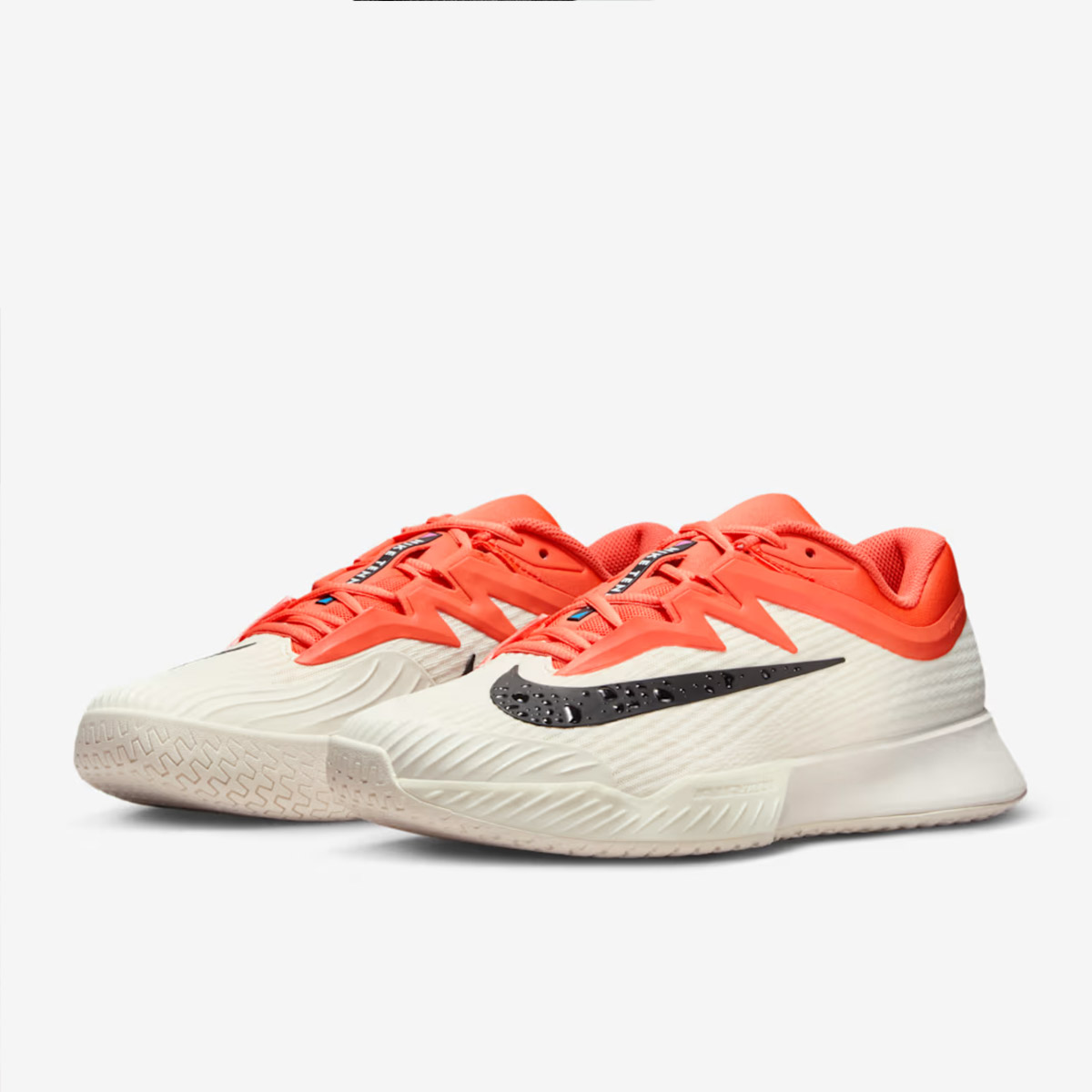 Giày Pickleball Nike Vapor Pro 3 ( IB6558-100 ) - Sail/Turf Orange