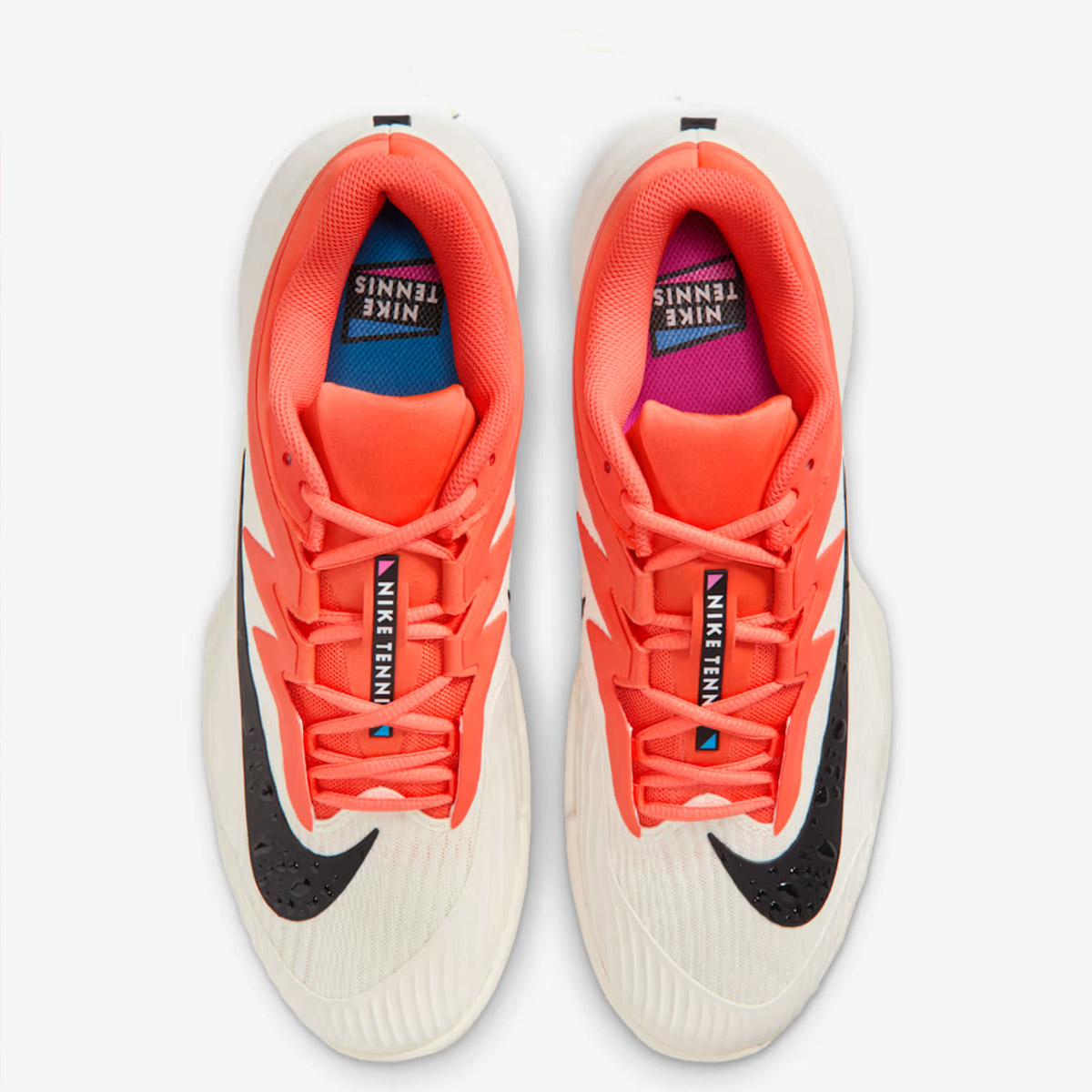 Giày Pickleball Nike Vapor Pro 3 ( IB6558-100 ) - Sail/Turf Orange