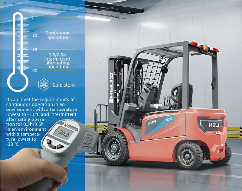 Xe Nâng Cho Kho Lạnh