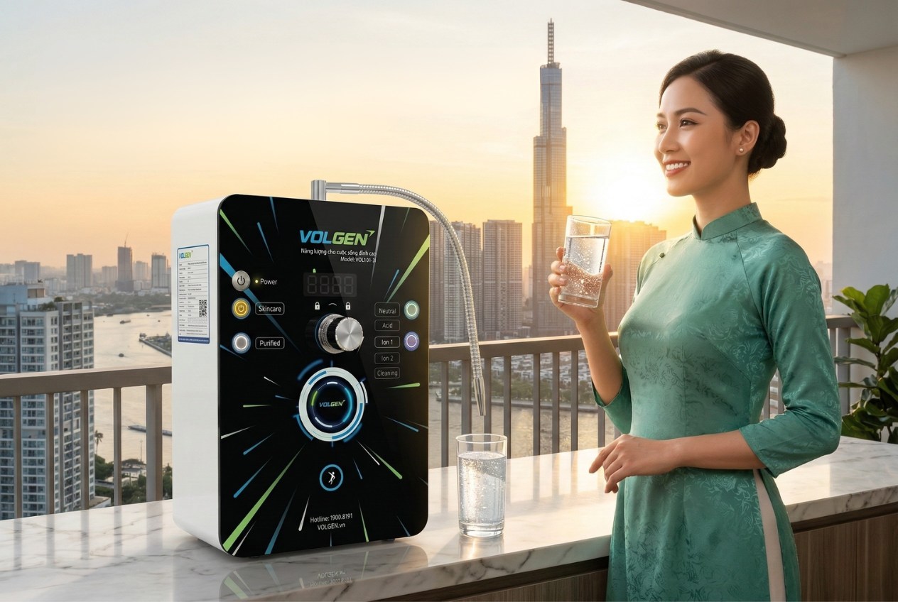 Sống Khỏe Mỗi Ngày Cùng Máy Tạo Nước Ion Kiềm Cho Gia Đình