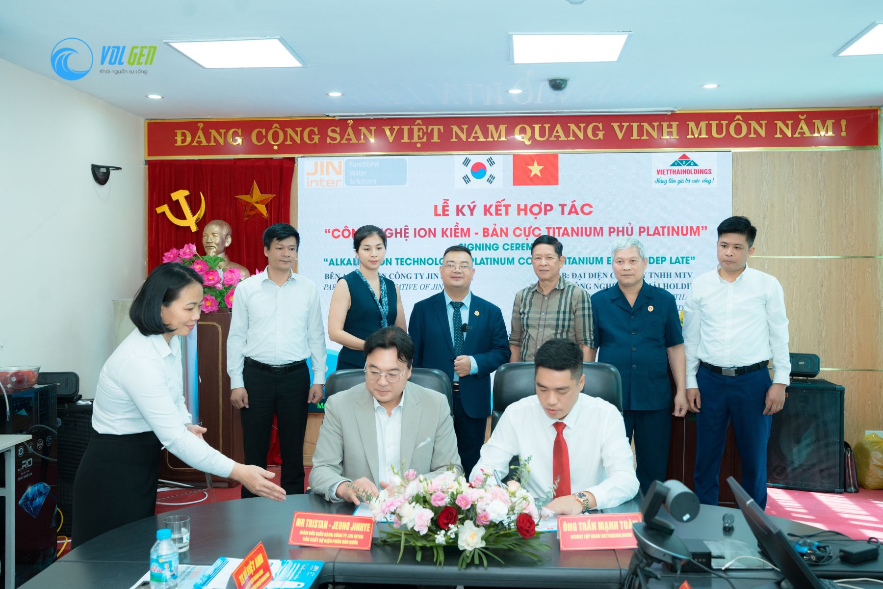 [SỰ KIỆN] LỄ CHUYỂN GIAO CÔNG NGHỆ ION KIỀM VÀ RA MẮT MÁY ĐIỆN GIẢI VOLGEN