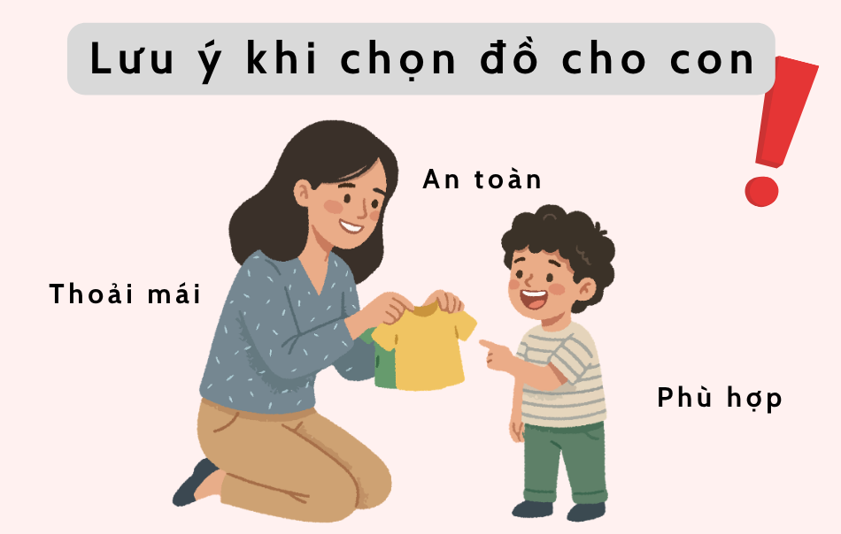 MUA QUẦN ÁO CHO CON, ĐỪNG BỎ QUA ĐIỀU NÀY!