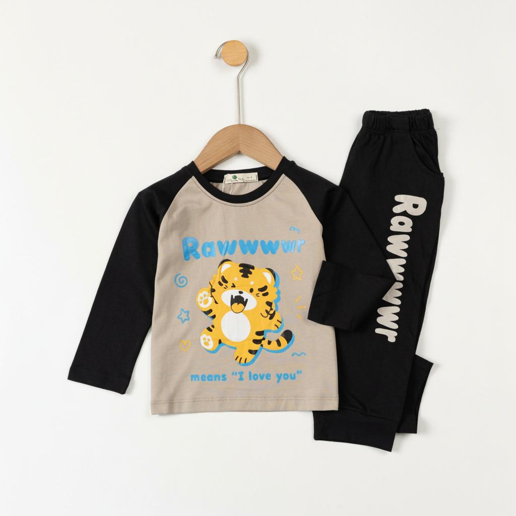 Bộ cotton trẻ em - bé trai ĐB004 2/10 TSD03