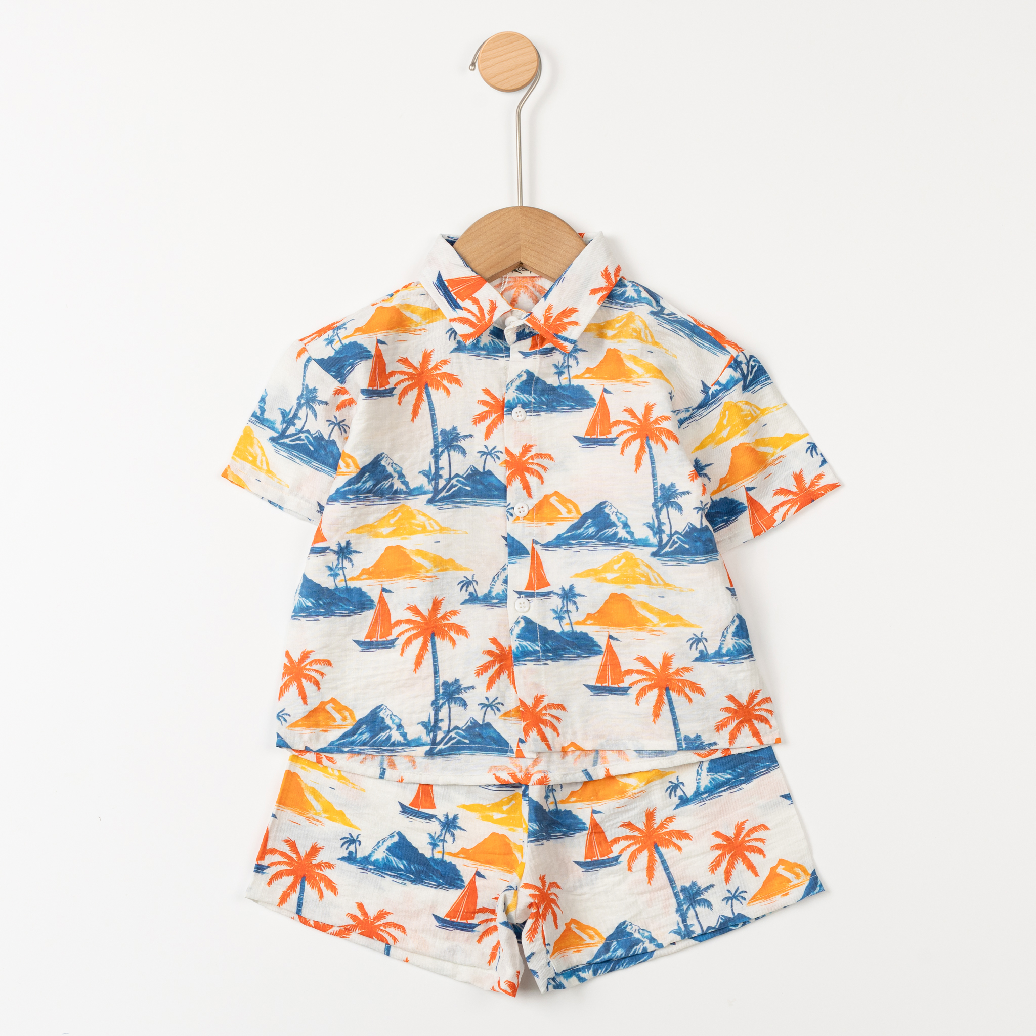 Bộ cotton trẻ em - bé trai B002 2/10 PH1136