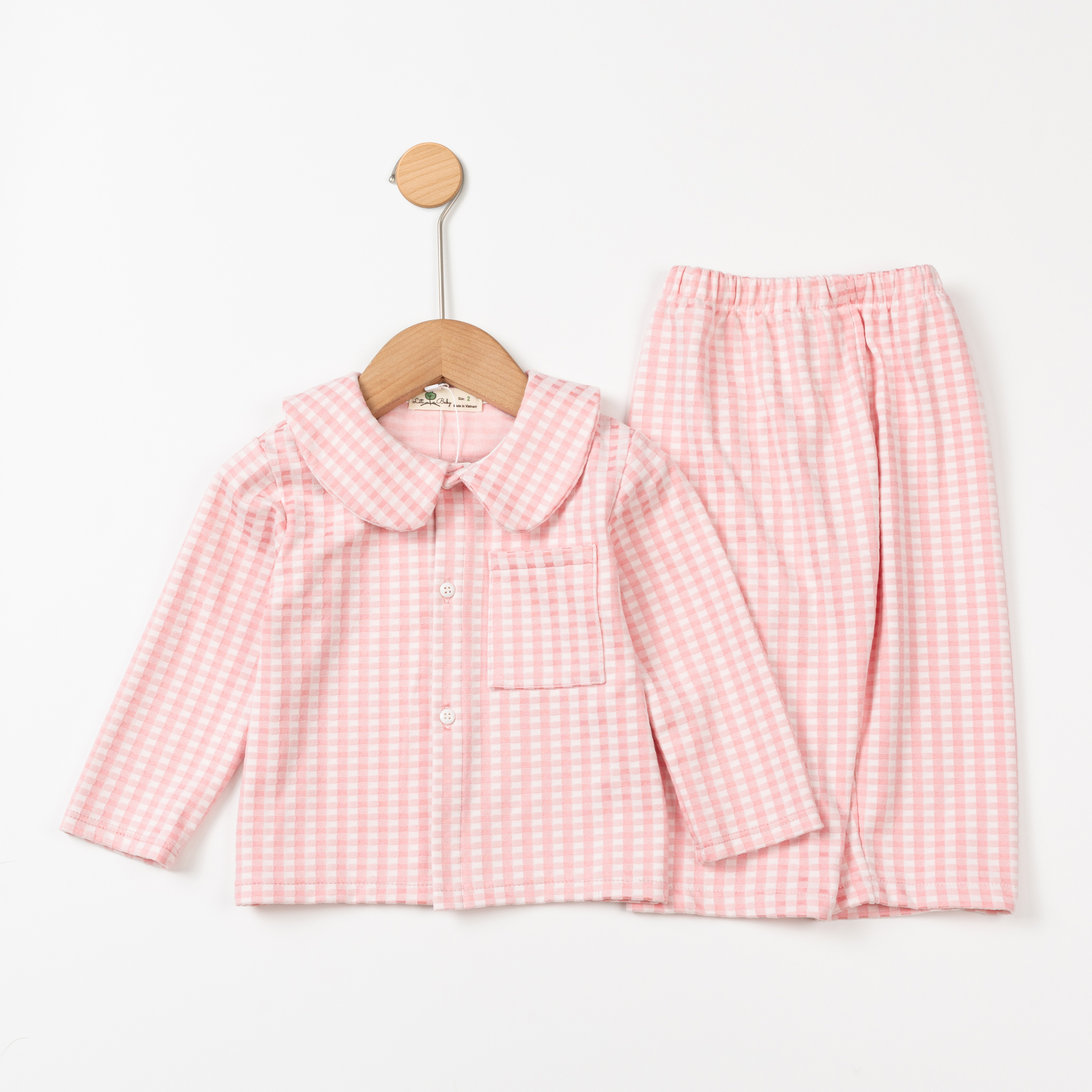 Bộ cotton trẻ em - bé gái ĐG006 2/8 PH408