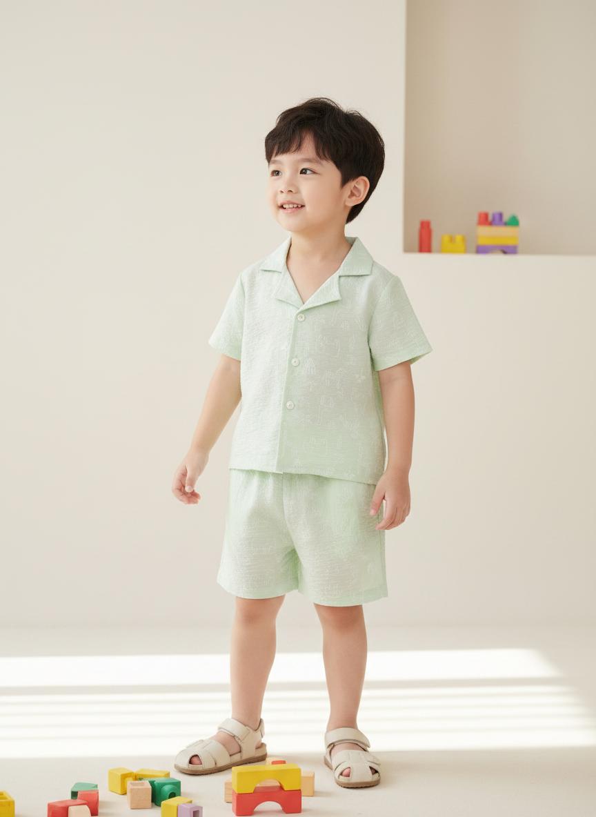 Bộ thời trang trẻ em - F10 2/10 NH75