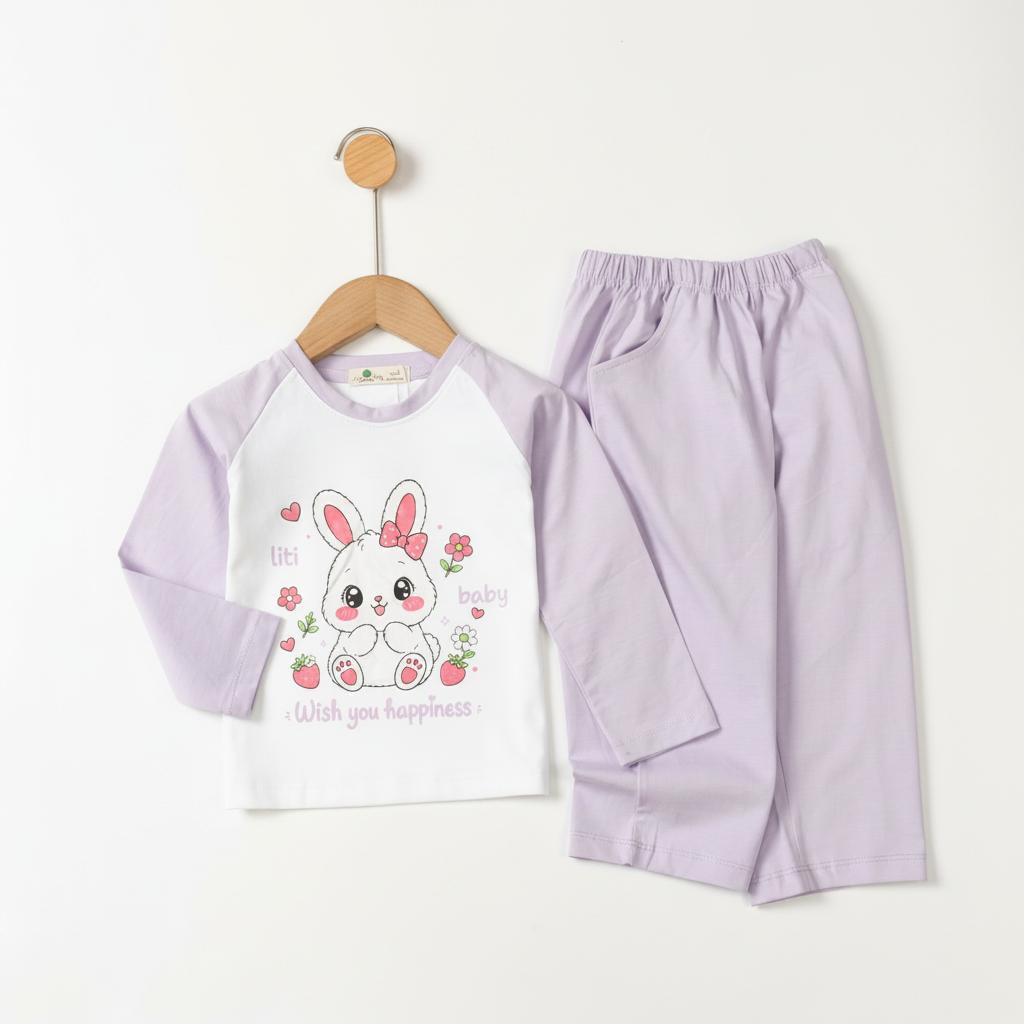 Bộ cotton trẻ em - bé gái ĐG003 2/10 TSD05