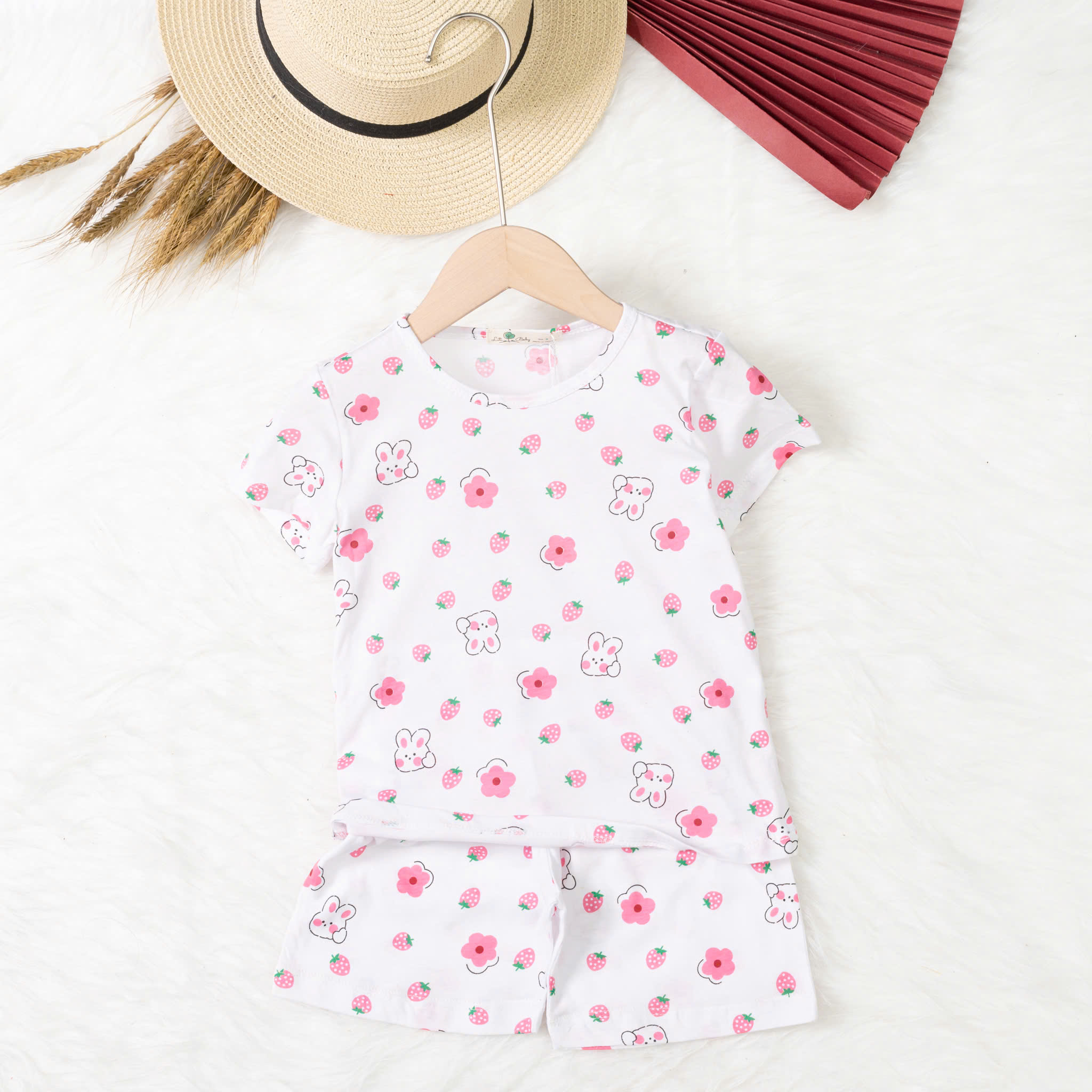 Bộ cotton trẻ em - bé trai B004 2/10 TS20