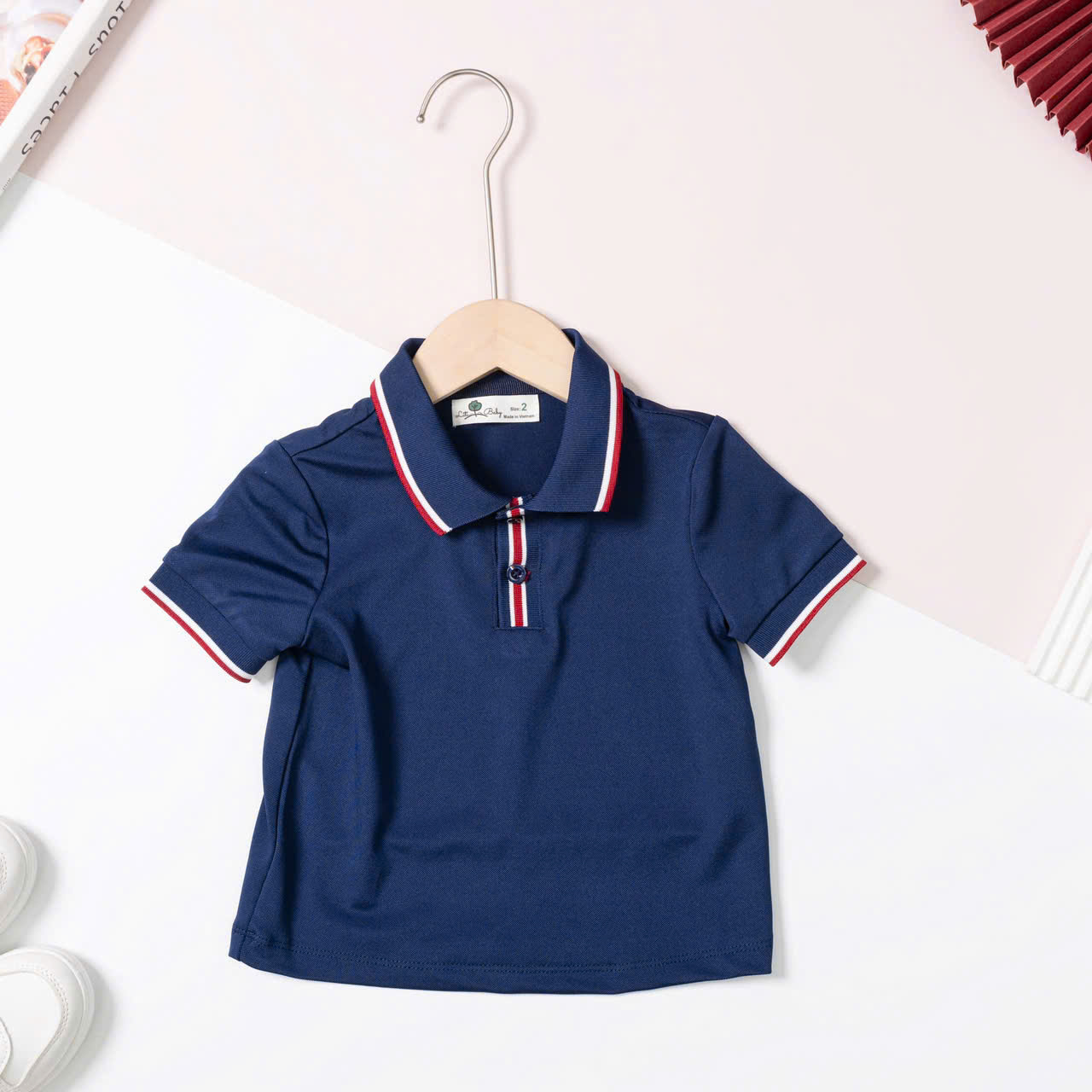 Áo cotton trẻ em - A03 2/7 VT01