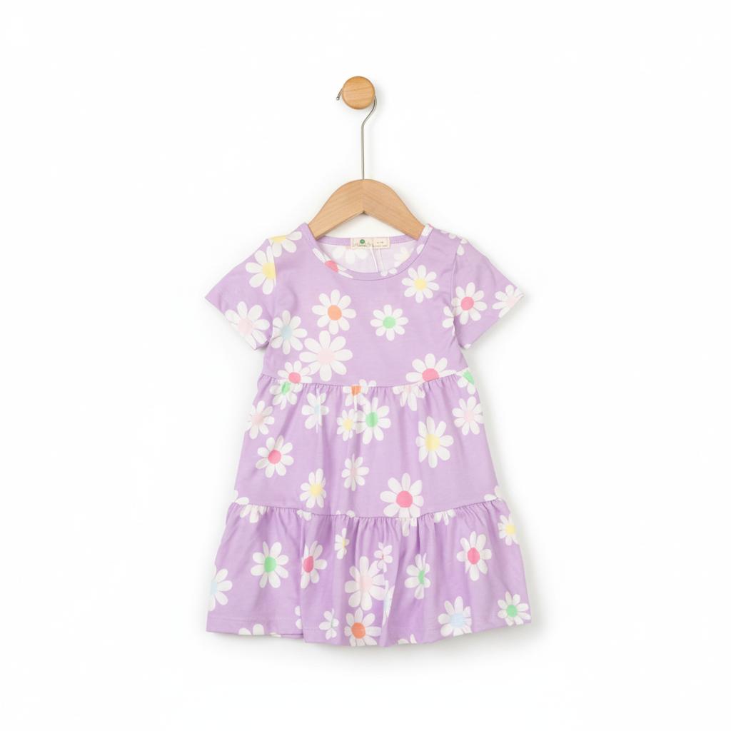 Váy cotton trẻ em - V02 2/10 TS06 HT lô 1