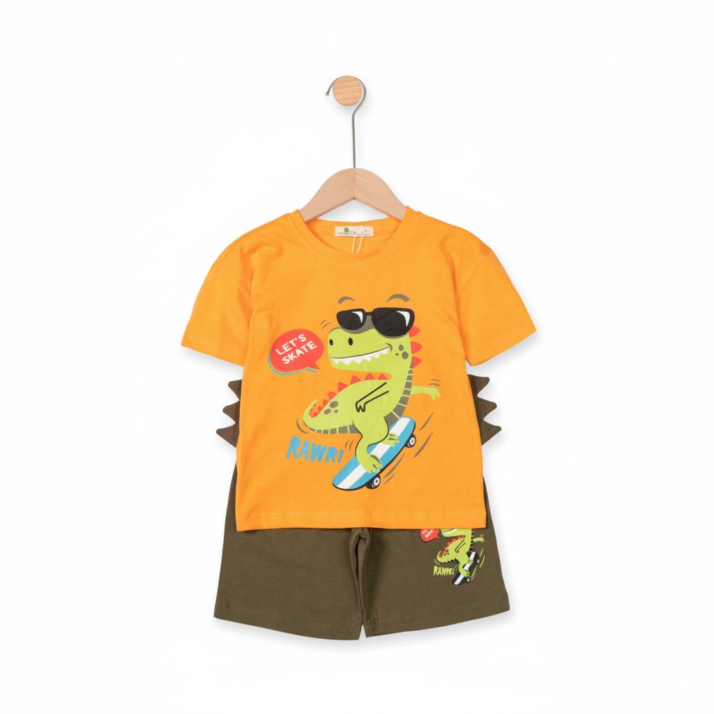 Bộ cotton trẻ em - bé trai B006 2/10 TS18