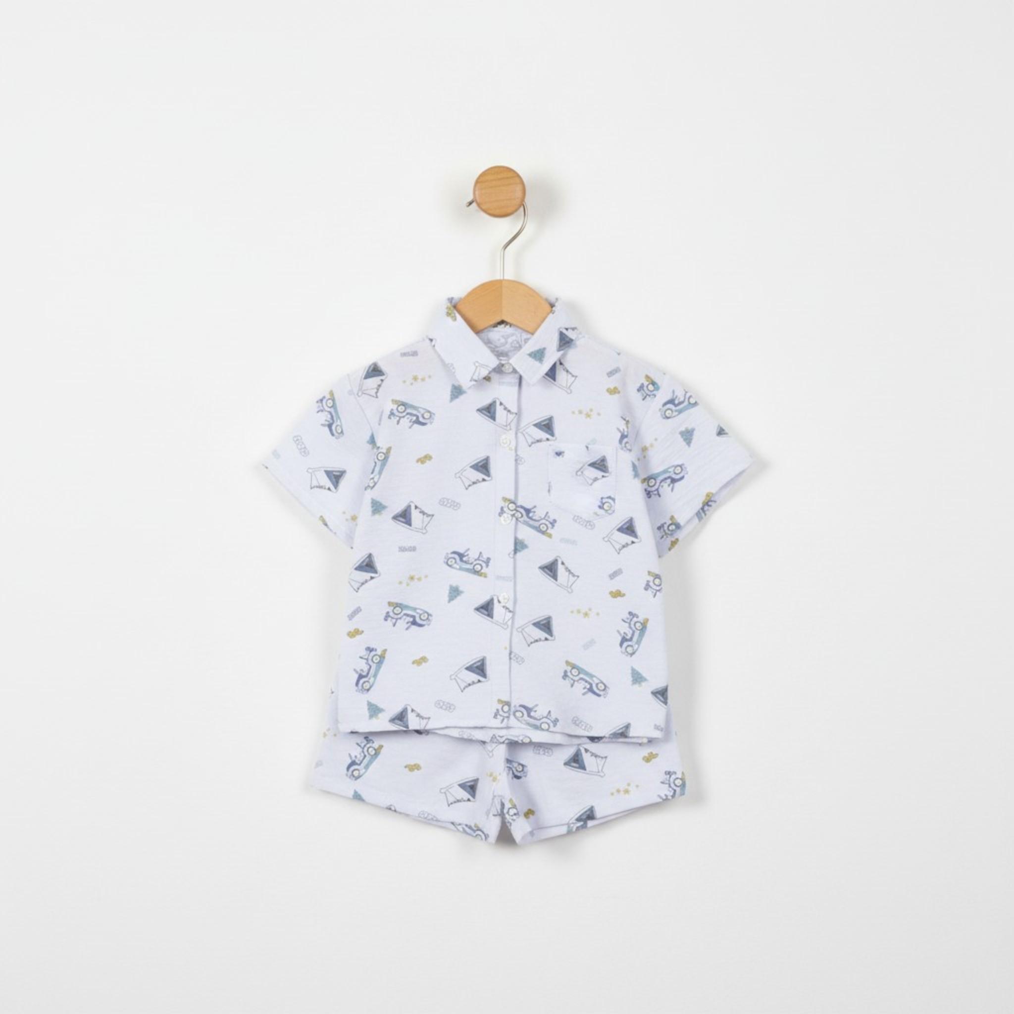 Bộ cotton trẻ em - bé trai B002 4/10 PH1136