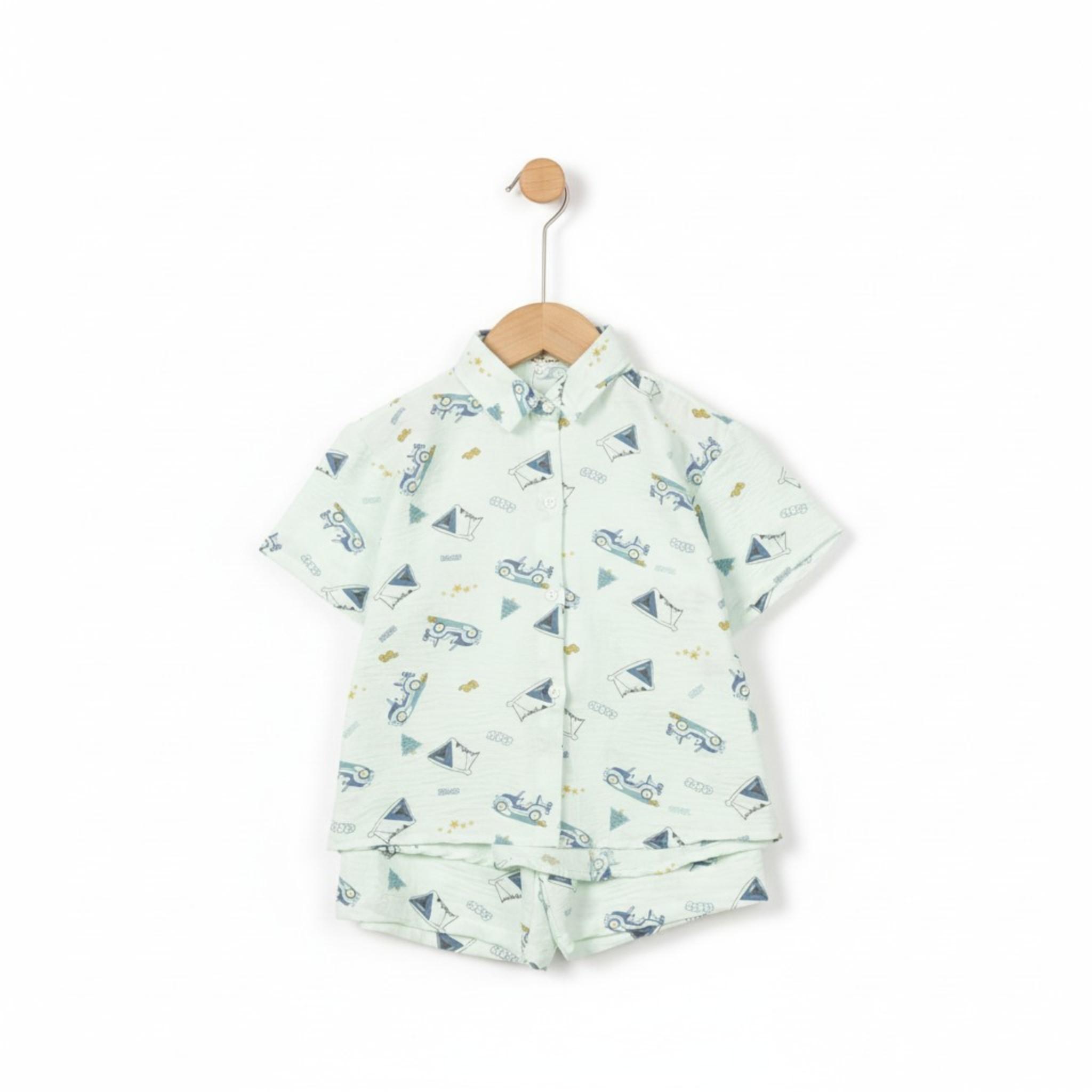 Bộ cotton trẻ em - bé trai B002 4/10 PH1136