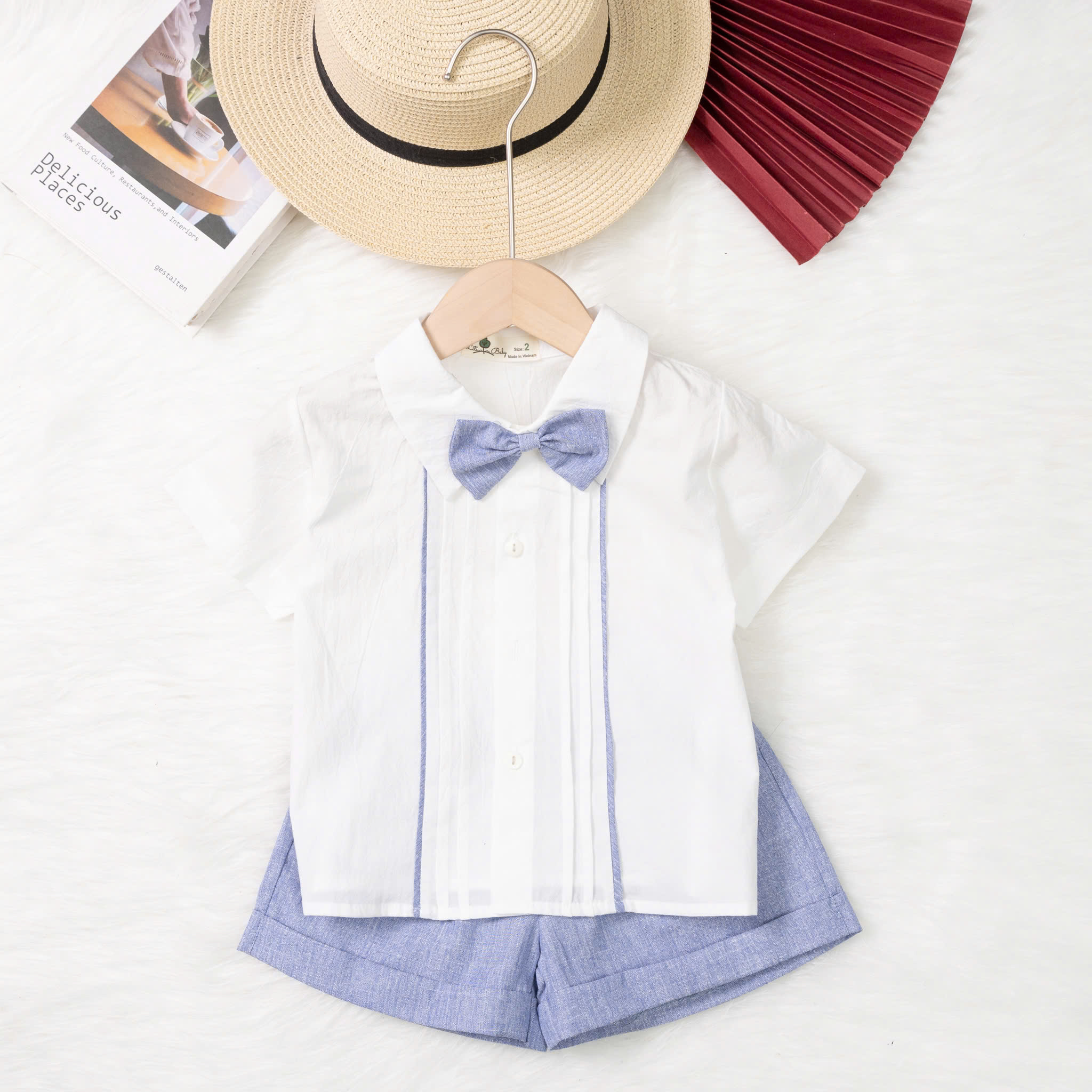 Bộ cotton trẻ em - bé trai B001 2/7 NH04