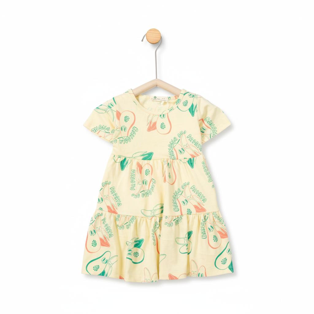 Váy cotton trẻ em - V02 2/10 TS06 HT lô 2