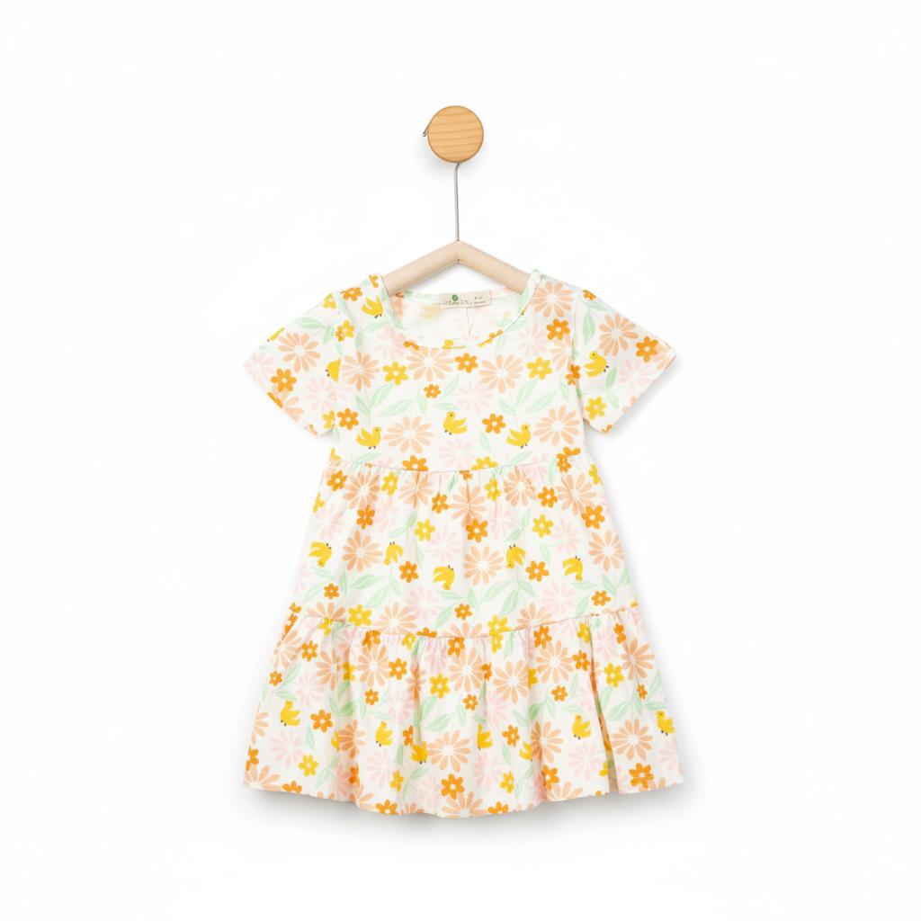 Váy cotton trẻ em - V02 2/10 TS06 HT lô 2