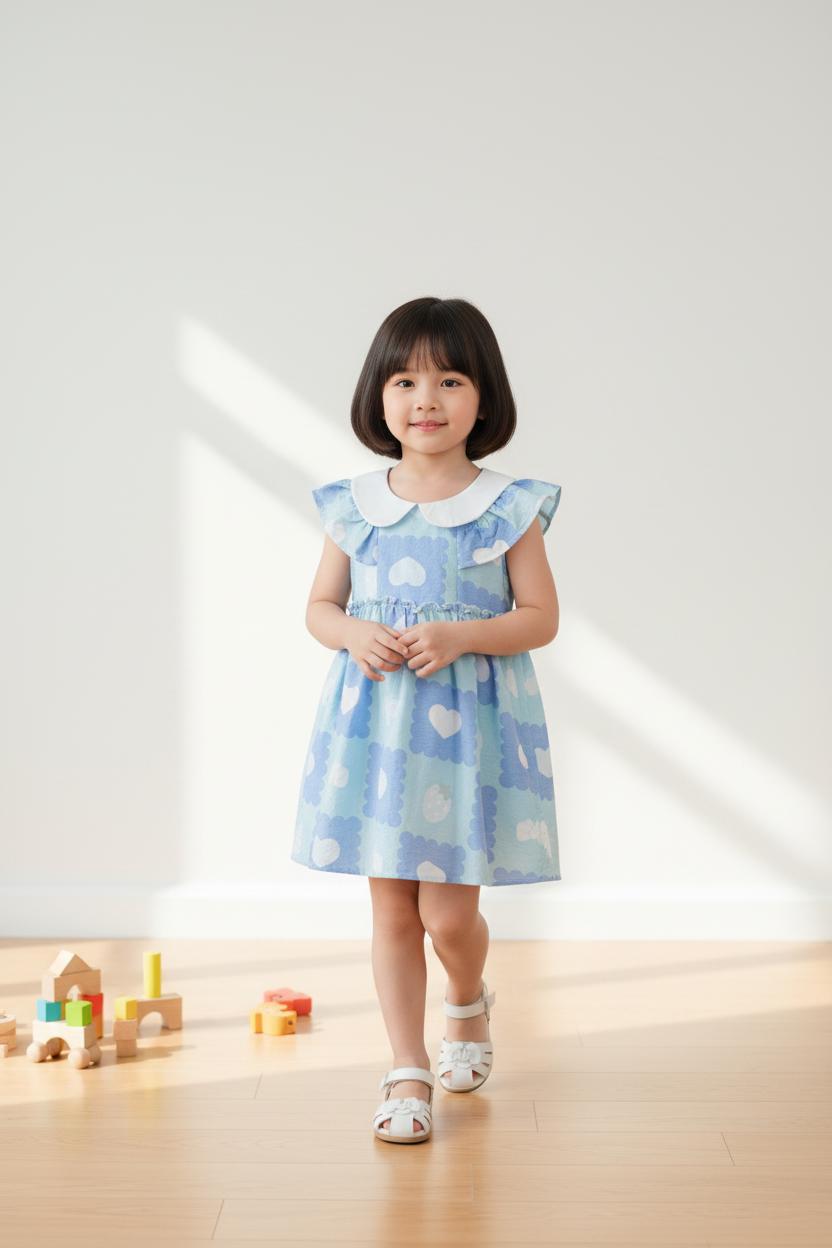 Váy thời trang trẻ em - V07 2/10 PH1296