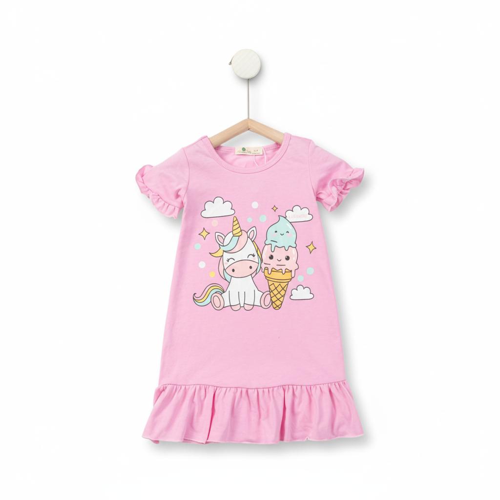 Váy cotton trẻ em - V02 2/10 lô 3