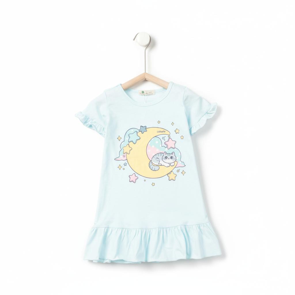 Váy cotton trẻ em - V02 2/10 lô 3