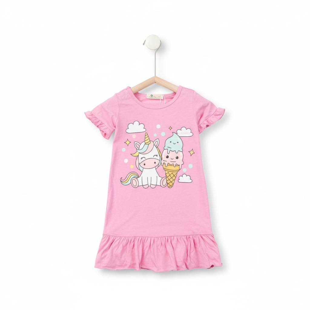 Váy cotton trẻ em - V02 2/10 lô 3