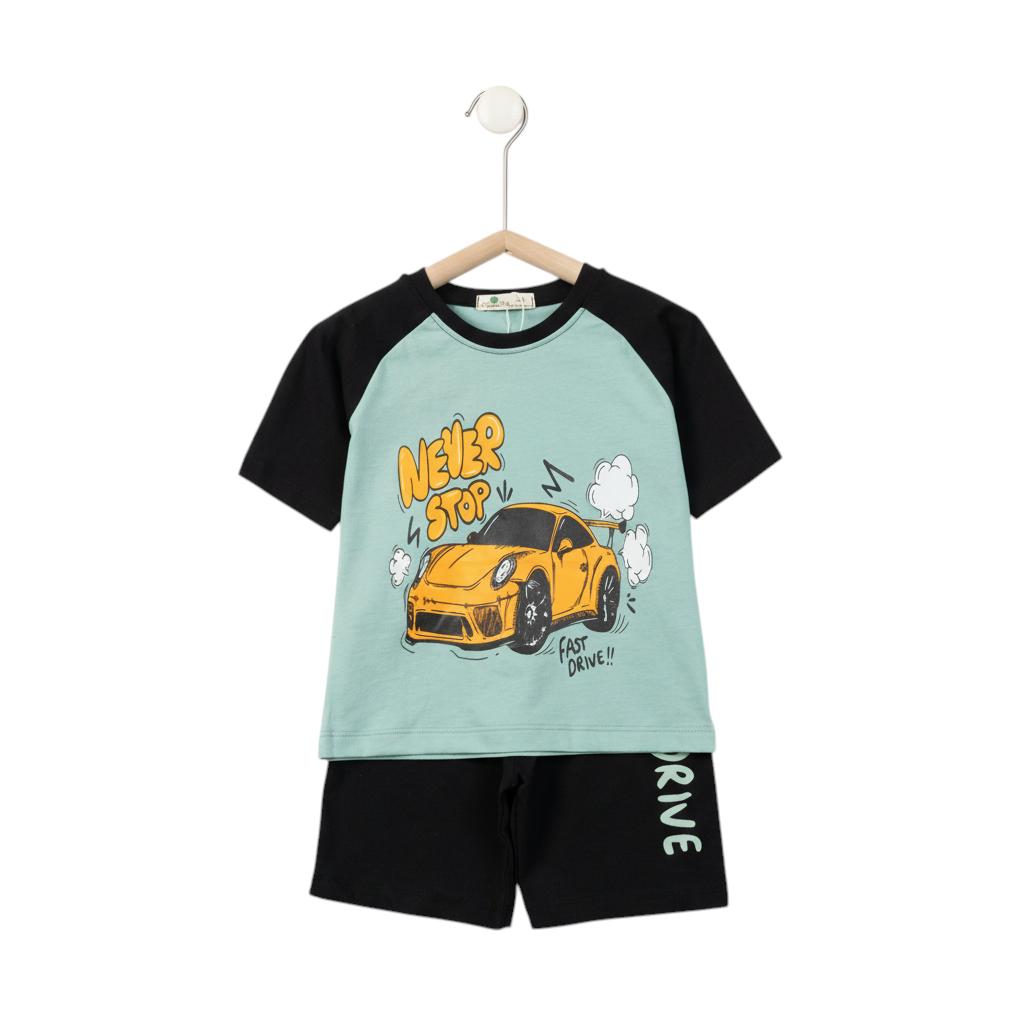 Bộ cotton trẻ em - bé trai B003 2/10 TS12