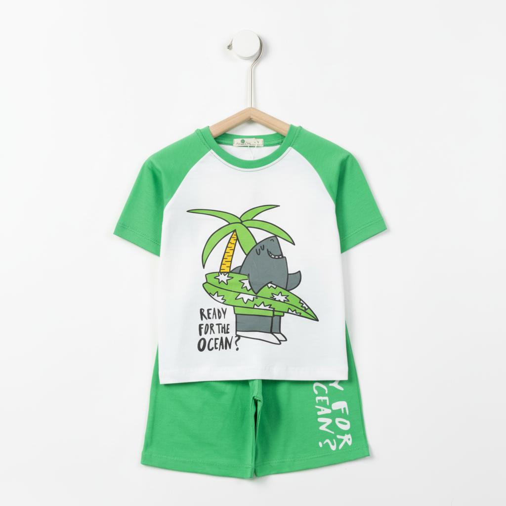 Bộ cotton trẻ em - bé trai B003 2/10 TS12