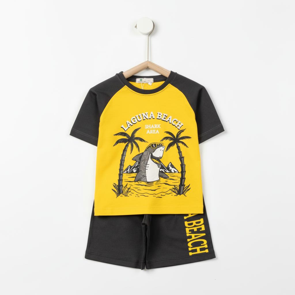 Bộ cotton trẻ em - bé trai B003 2/10 TS12