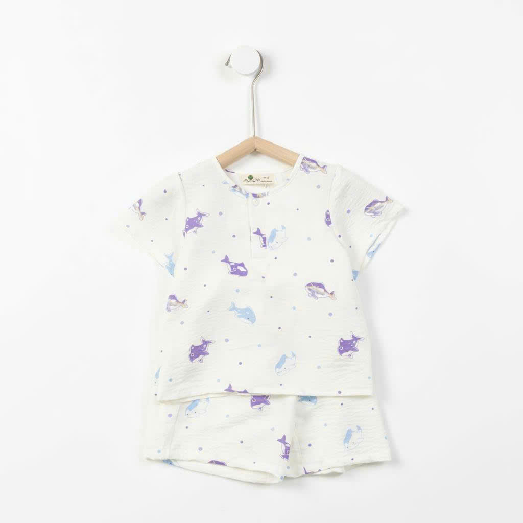 Bộ cotton trẻ em - bé trai B006 2/10 PH1291