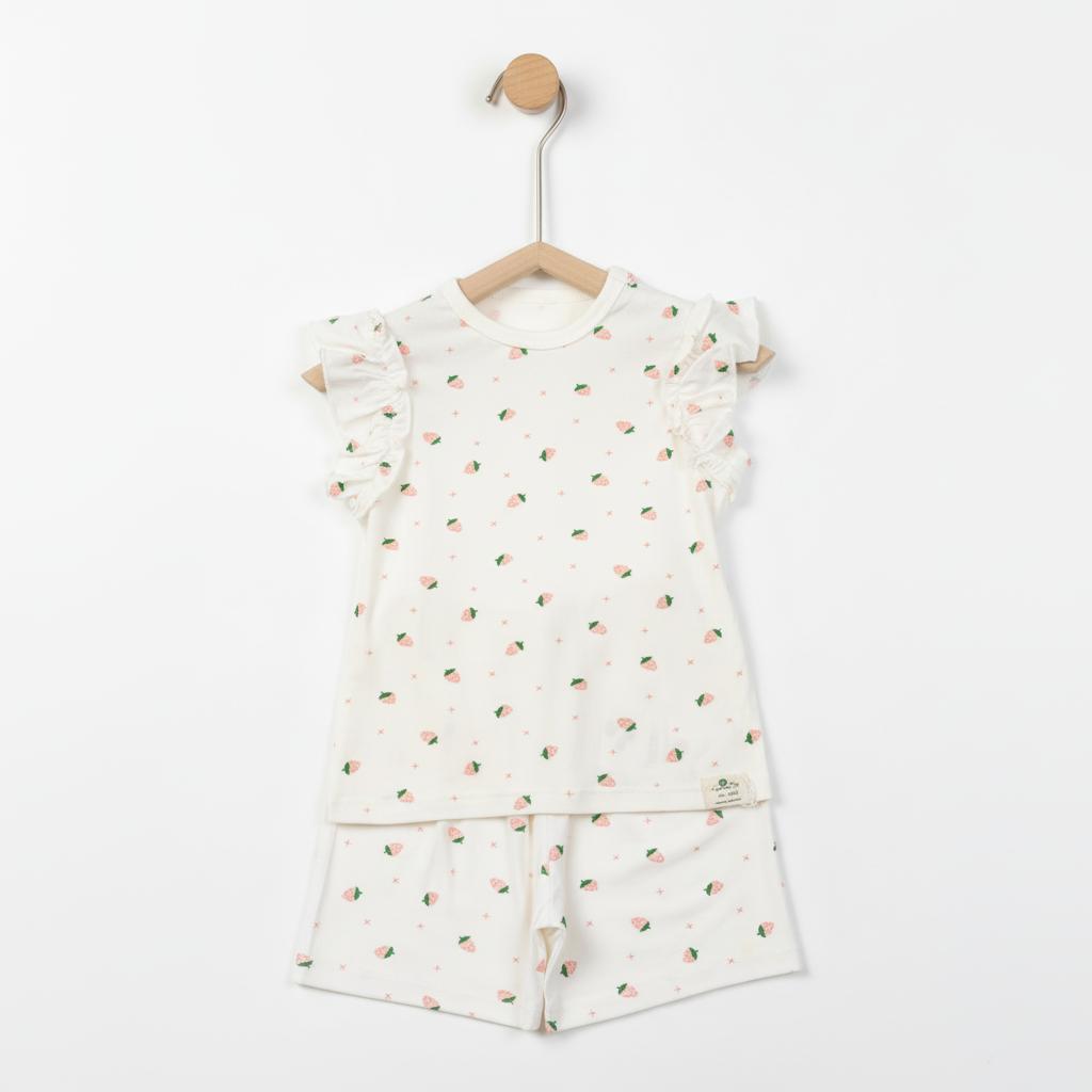 Bộ cotton trẻ em - bé gái G006 9mM/5T