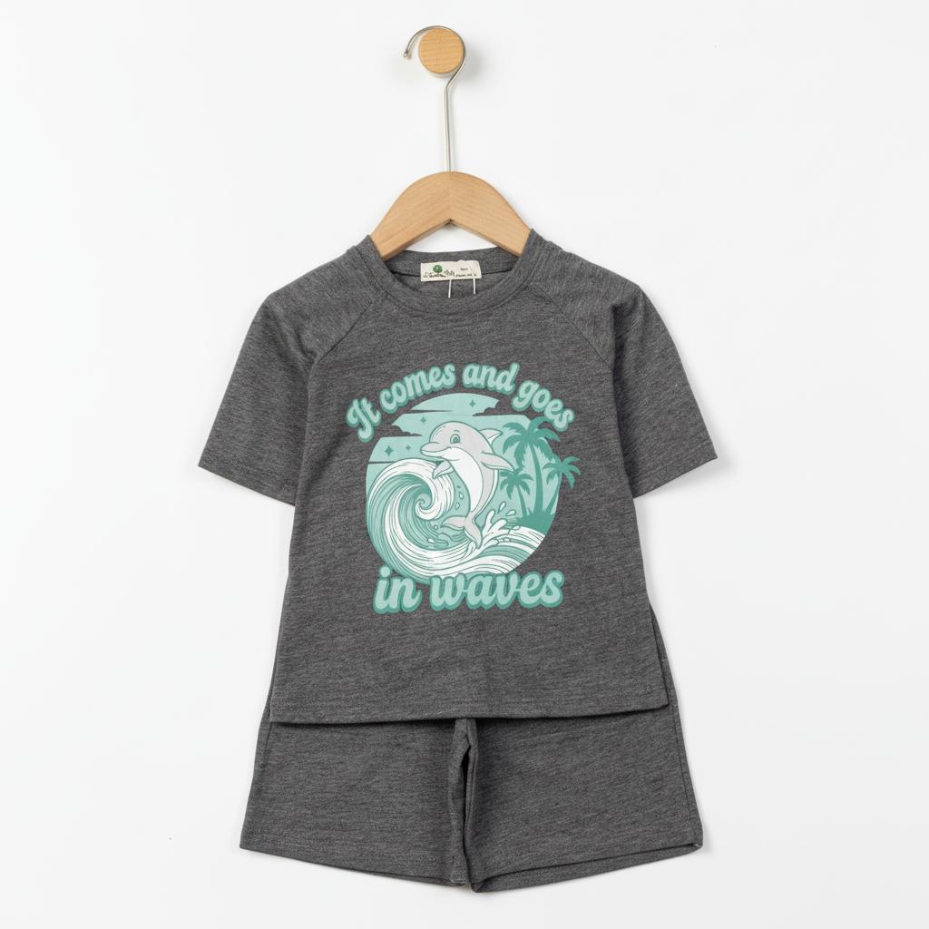 Bộ cotton trẻ em - bé trai B006 2/10 NA31