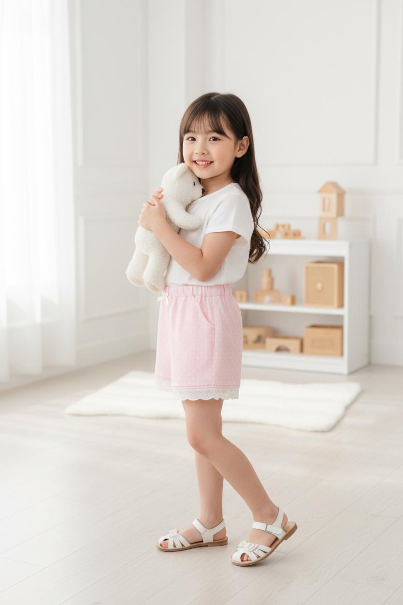 Quần cotton trẻ em - Q03 2/6 NH47